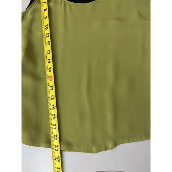 Citron Santa Monica Silk Top S Minimal Quiet Luxury Capsule Scandi Parisian Y2K - Picture 11 of 13